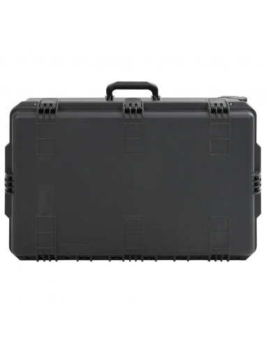 Valigetta da Volo Portatile Nera 79,5x51,5x30,5 cm in PP