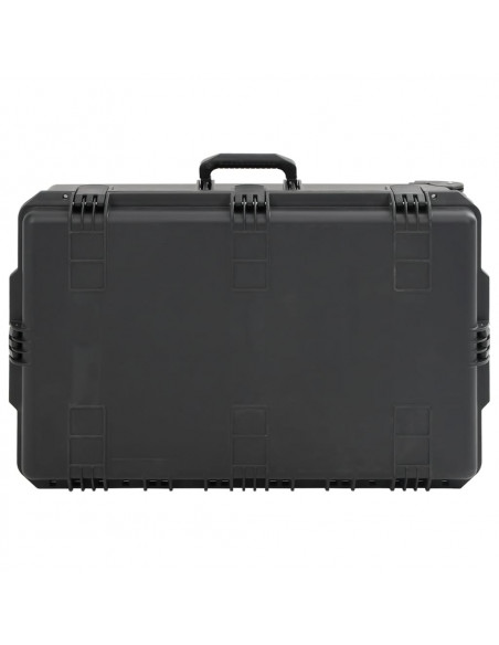 Valigetta da Volo Portatile Nera 79,5x51,5x30,5 cm in PP