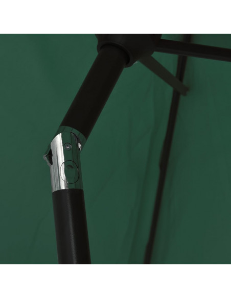 Ombrellone Verde 200x224 cm in Alluminio