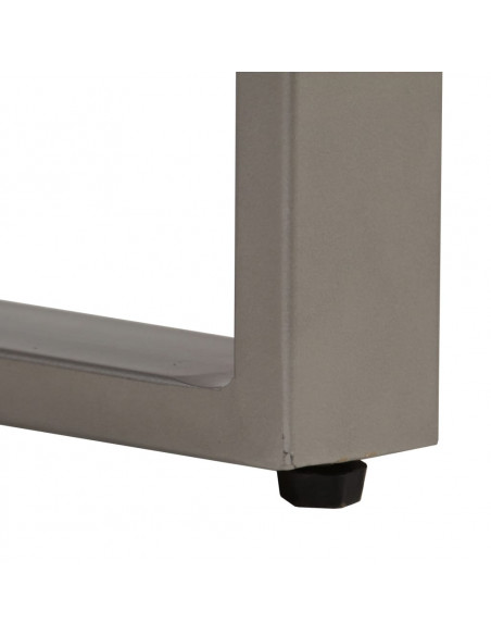 Consolle in Legno di Recupero e Acciaio 120x35x76 cm