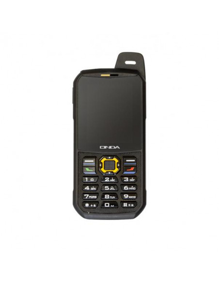 Onda Rude 6,1 cm (2.4") Nero, Giallo Telefono cellulare basico