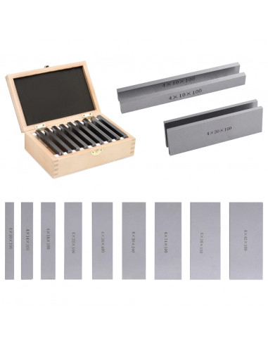 Blocchi Paralleli 100 mm 18 pz 10-42 mm