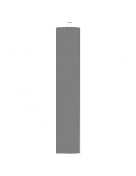 Organizer per Armadio da Appendere 2 pz con 6 Ripiani Tessuto
