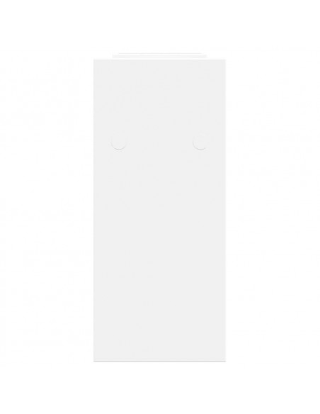 Organizer Scrivania Bianco 34,5x15,5x35,5 cm Legno Multistrato