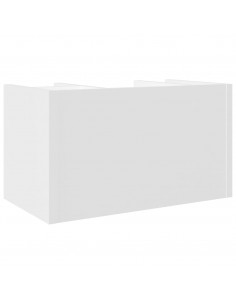 Organizer Scrivania Grigio Cemento 44,5x24x25 Legno Multistrato