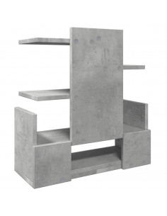 Organizer Scrivania Grigio Cemento 49x20x52,5 cm Multistrato