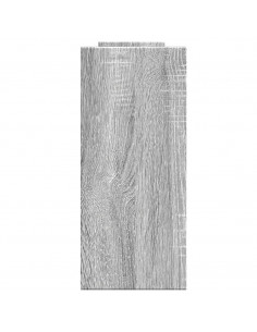 Organizer Scrivania Grigio Sonoma 38,5x17x39 Legno Multistrato