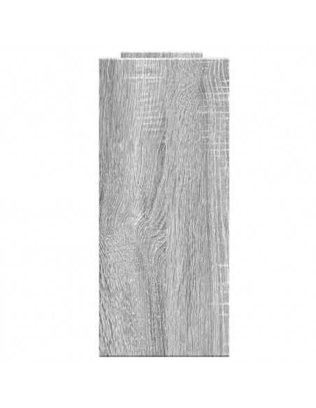 Organizer Scrivania Grigio Sonoma 38,5x17x39 Legno Multistrato