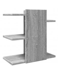 Organizer Scrivania Grigio Sonoma 42x21,5x42 cm Multistrato