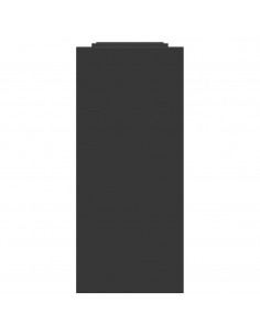 Organizer Scrivania Nero 34,5x15,5x35,5 cm in Legno Multistrato