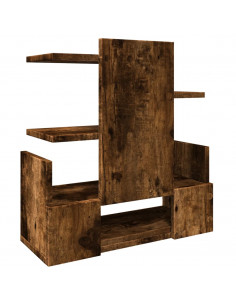 Organizer Scrivania Rovere Fumo 49x20x52,5 cm Legno Multistrato