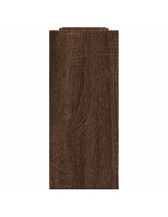 Organizer Scrivania Rovere Marrone 34,5x15,5x35,5cm Multistrato