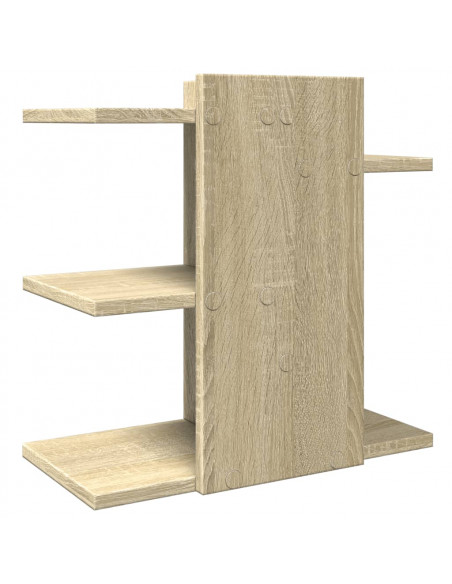 Organizer Scrivania Rovere Sonoma 42x21,5x42 cm Multistrato