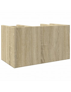 Organizer Scrivania Rovere Sonoma 44,5x24x25 Legno Multistrato