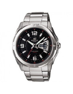 Orologio Casio EF 129D 1AVEF EDIFICE Classic Nero e Inox