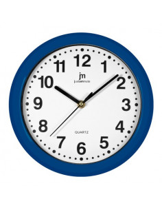 Orologio da parete Lowell 00710A JUSTAMINUTE Azzurro
