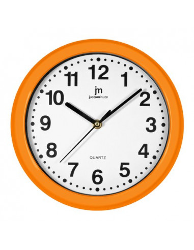 Orologio da parete Lowell 00710O JUSTAMINUTE Arancio