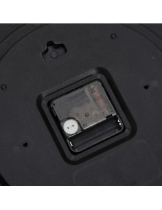 Orologio da Parete Oro e Blu Ø29,5 cm Polistirene e Vetro