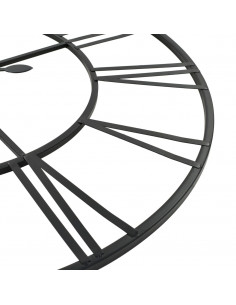 Orologio da Parete Vintage al Quarzo in Metallo 80cm XXL