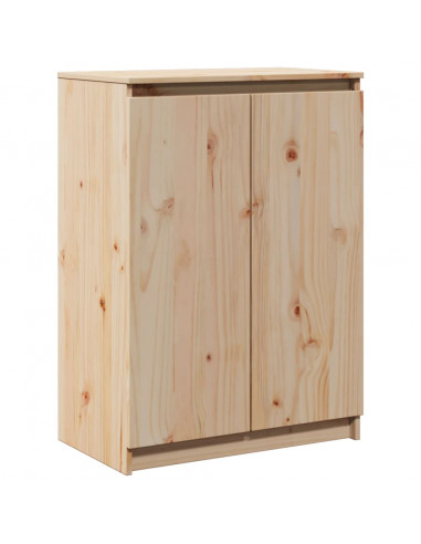 Credenza 60x36x84 cm in Legno Massello di Pino