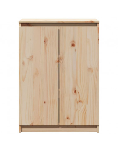 Credenza 60x36x84 cm in Legno Massello di Pino