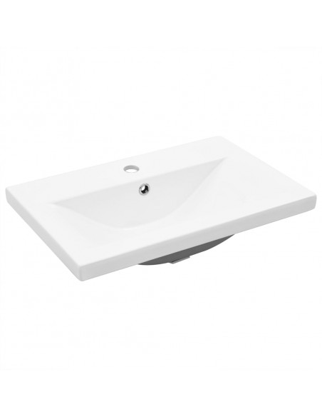 Mobile Bagno Lavabo Integrato Rovere Artigianale 61x39,5x49 cm