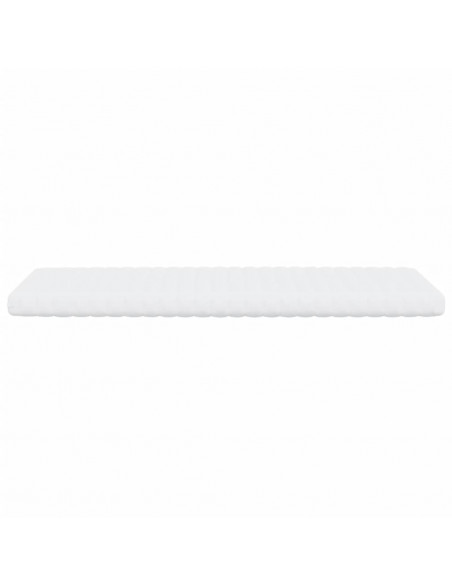 Materasso in Schiuma Bianco 100x220 cm 7 Zone Durezza 20 ILD