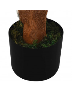 Palma Cycas Artificiale con Vaso 160 cm Verde