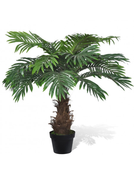 Palma Cycus Artificiale Realistica con Vaso 80 cm