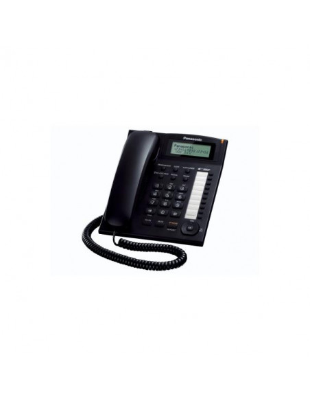 Panasonic KX-TS880EXB Telefono analogico Identificatore di chiamata Nero telefono