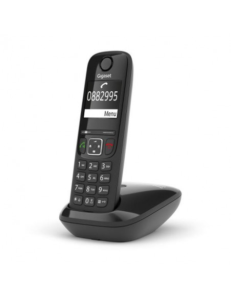 Gigaset AS690 Telefono analogico/DECT Identificatore di chiamata Nero