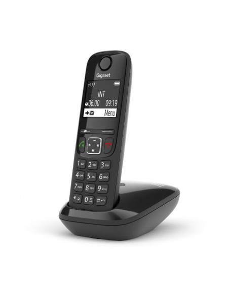 Gigaset AS690 Telefono analogico/DECT Identificatore di chiamata Nero