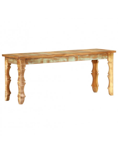 Panca 110x35x45 cm in Legno Massello di Recupero