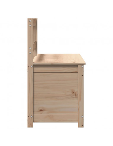 Panca 110x41x76,5 cm in Legno Massello di Pino