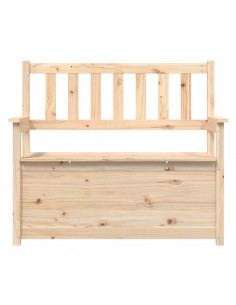 Panca 112,5x51,5x96,5 cm in Legno Massello di Pino