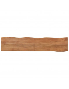 Panca 160 cm in Legno Massello di Acacia e Acciaio