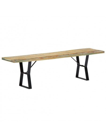 Panca 160 cm in Legno Massello di Recupero