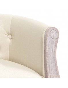 Panca Beige 98x56x69 cm Color Lino