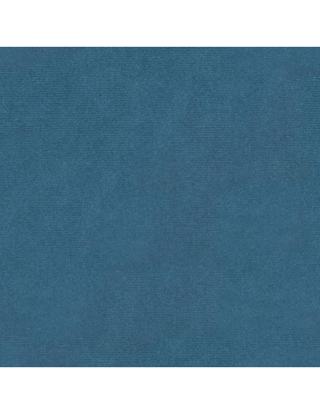 Panca Blu 110x40x70 cm in Velluto