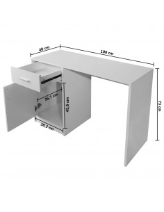 Panca con Scarpiera Bianca 80x24x45 cm