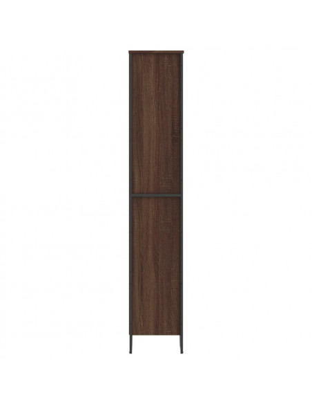 Libreria Rovere Marrone 80x31x169 cm in Truciolato