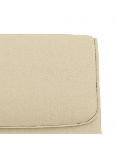 Panca Crema 100x64x80 cm in Tessuto