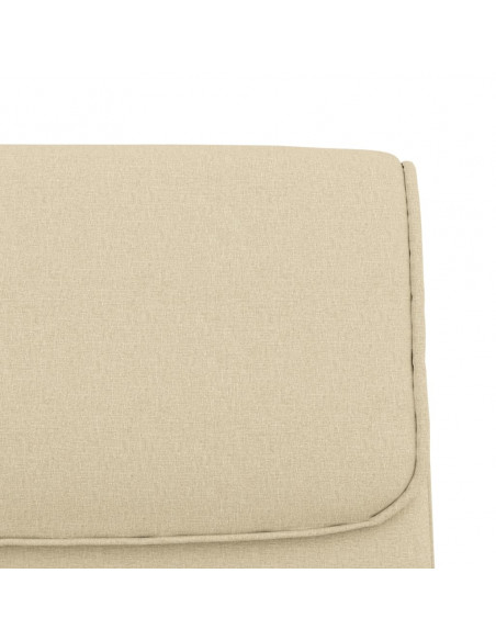 Panca Crema 100x64x80 cm in Tessuto