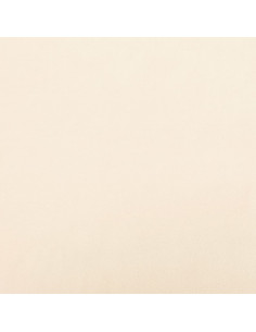 Panca crema 70x35x41 cm in Velluto