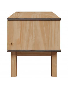 Panca da Corridoio OTTA 80x40x45 cm in Legno Massello di Pino