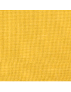 Panca Giallo Chiaro 70x35x41 cm in Tessuto