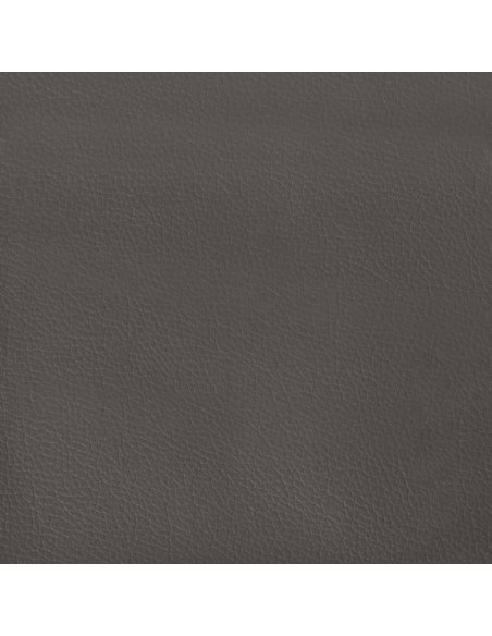 Panca Grigia 70x35x41 cm in Similpelle