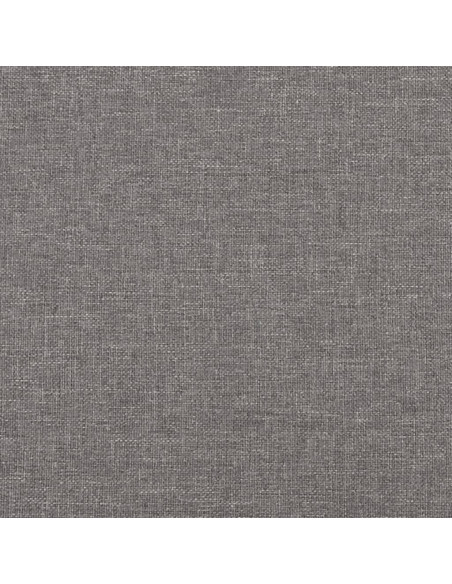 Panca Grigio chiaro 70x35x41 cm in Tessuto