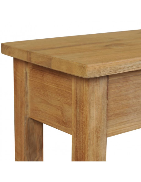 Panca in Legno Teak 90x30x40 cm