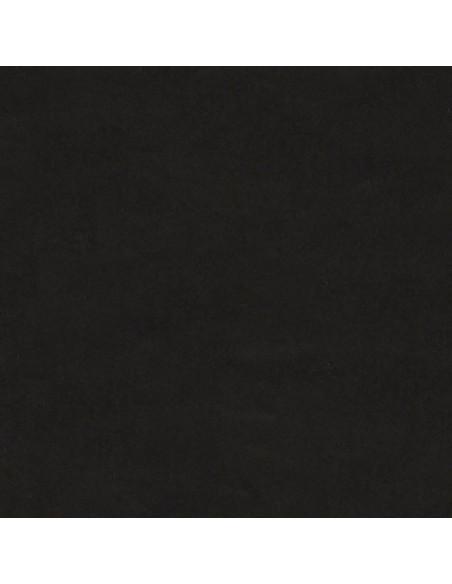 Panca Nera 110x40x70 cm in Velluto